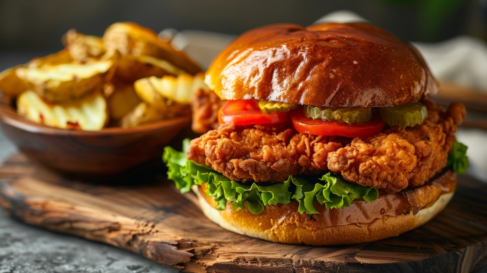 chicken burger