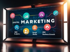 digital marketing concept