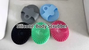 silicone body scrubber