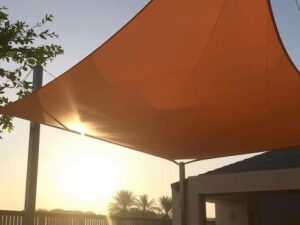 Waterproof shade sails