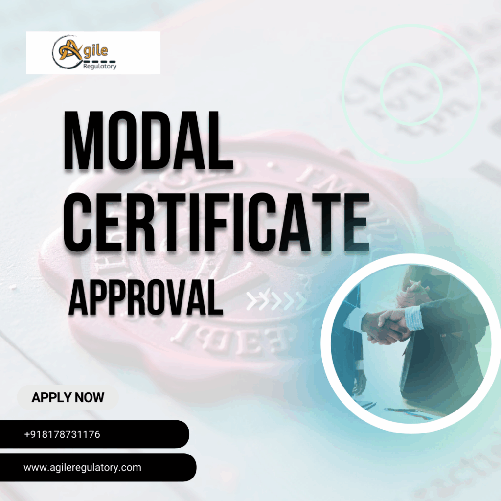 Model Approval Certificate