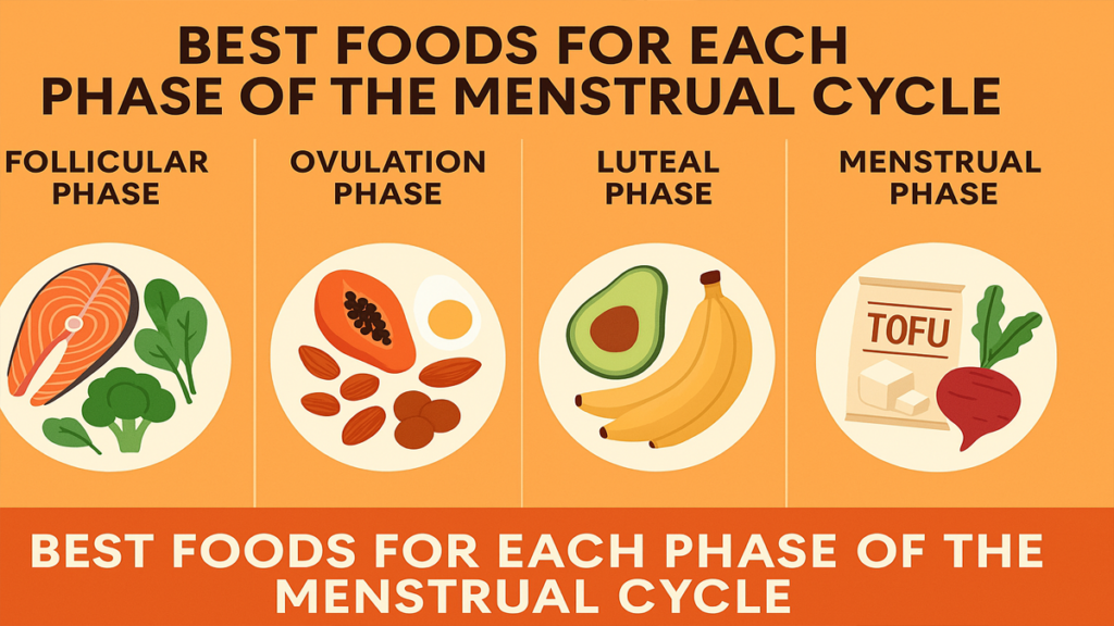 Best Foods for Each Phase of the Menstrual Cycle 202