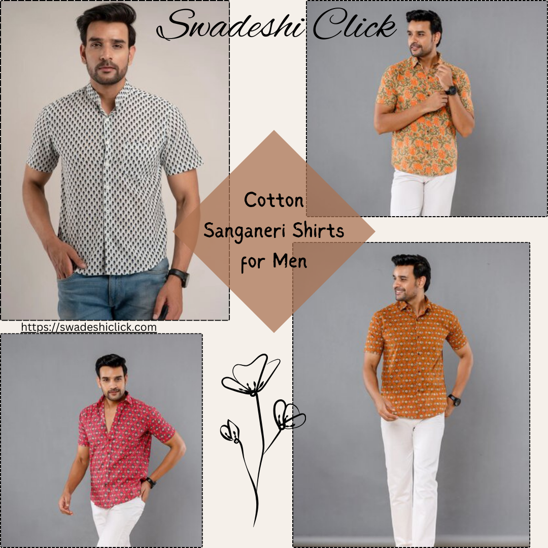 half sleeve shirts for men