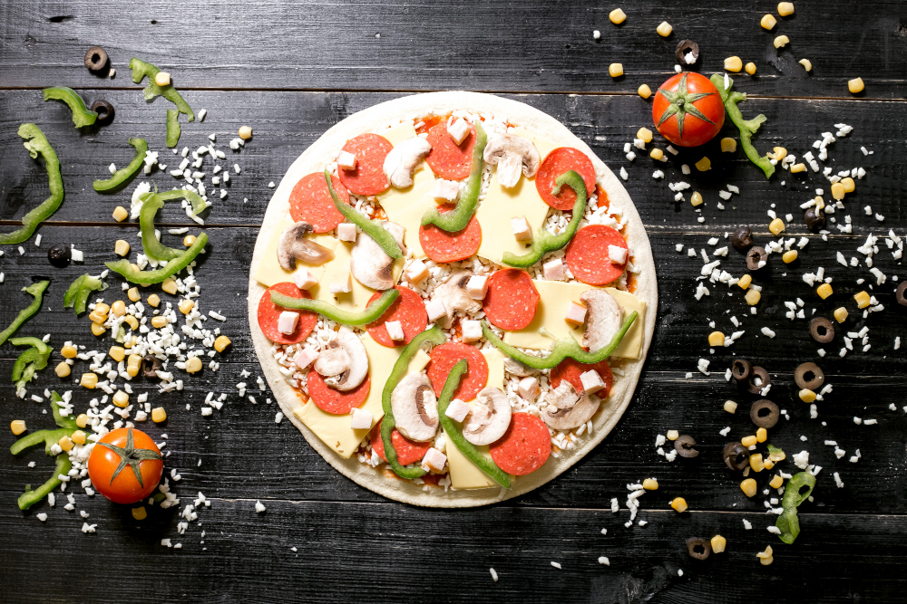 Thin Crust Pizza
