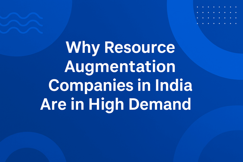 resource augmentation companies in india