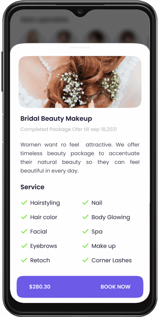 Charm beauty service app