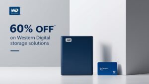 Western Digital hard disk drives use to store data safely