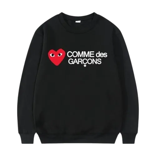 Comme Des Garçons hoodie a staple in the wardrobes