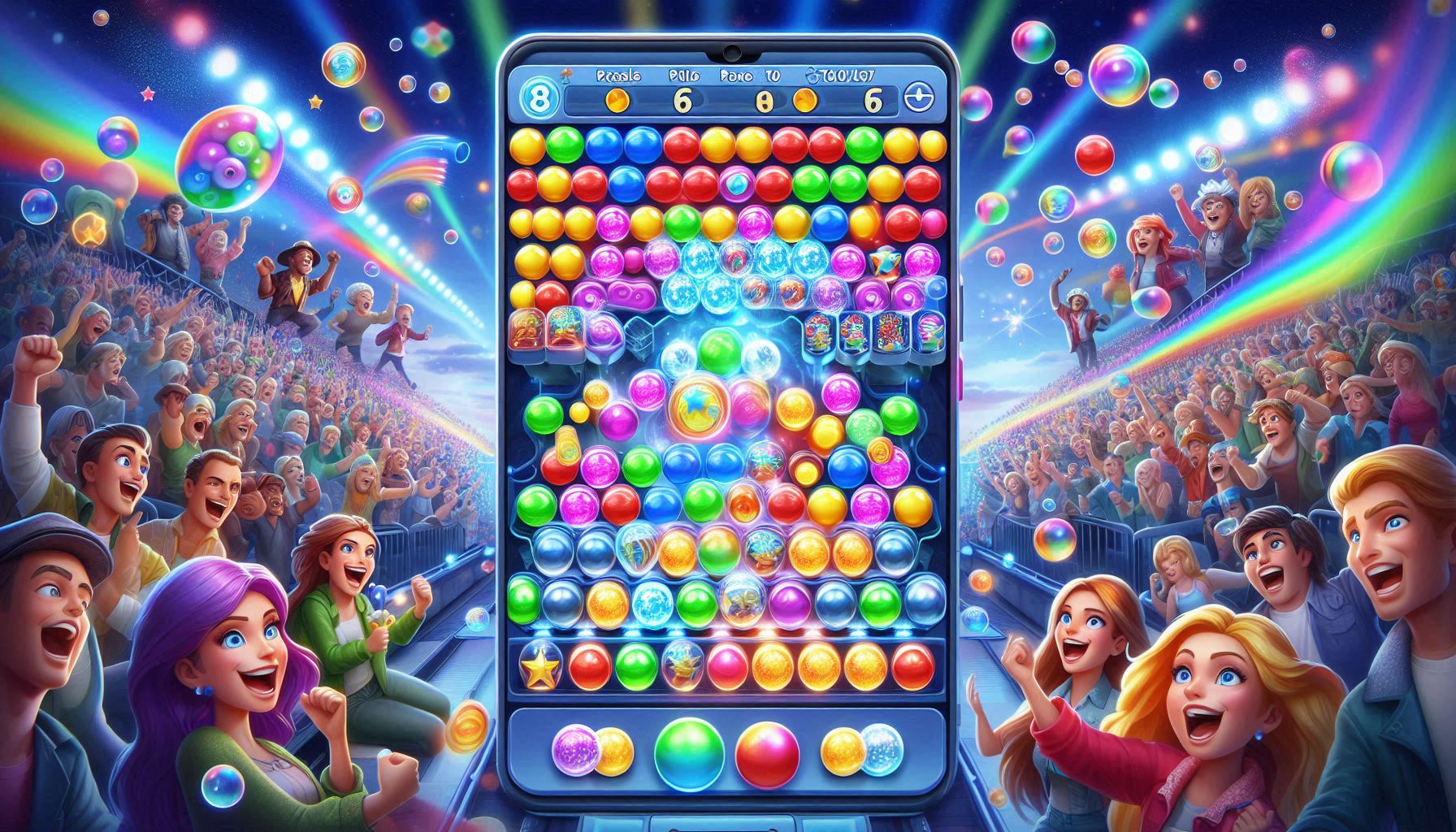 bubble shooter with levels