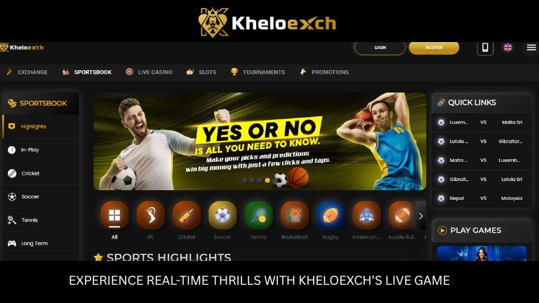 Experience Real-Time Thrills with KheloExchβs Live Game