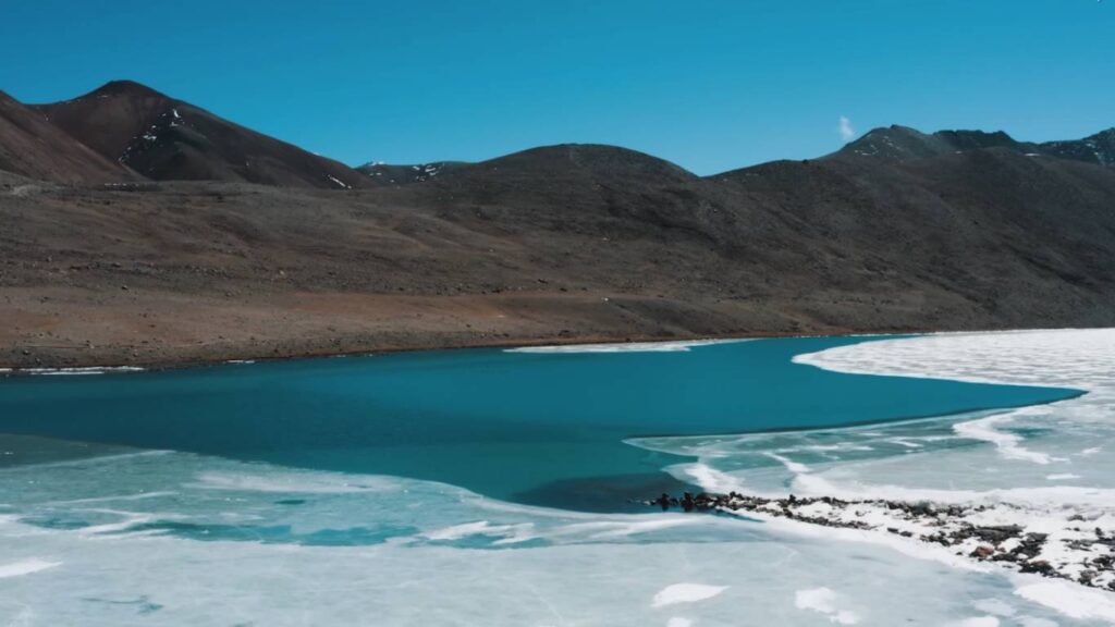 gurudongmar lake temperature now