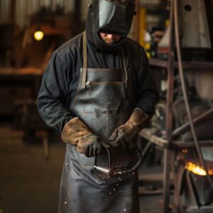 Leather Welding Apron