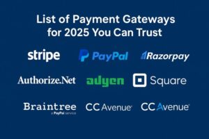 List of Payment Gateways