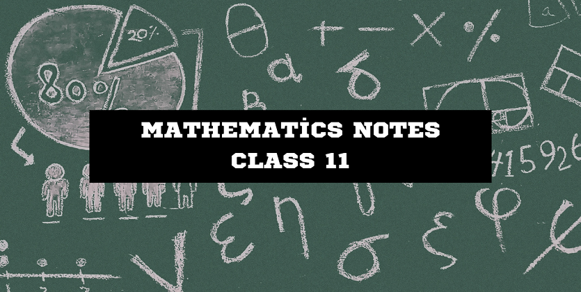 Mathematics Notes Class 11
