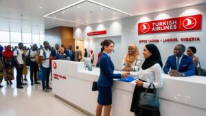 Turkish Airlines Lagos Office in Nigeria
