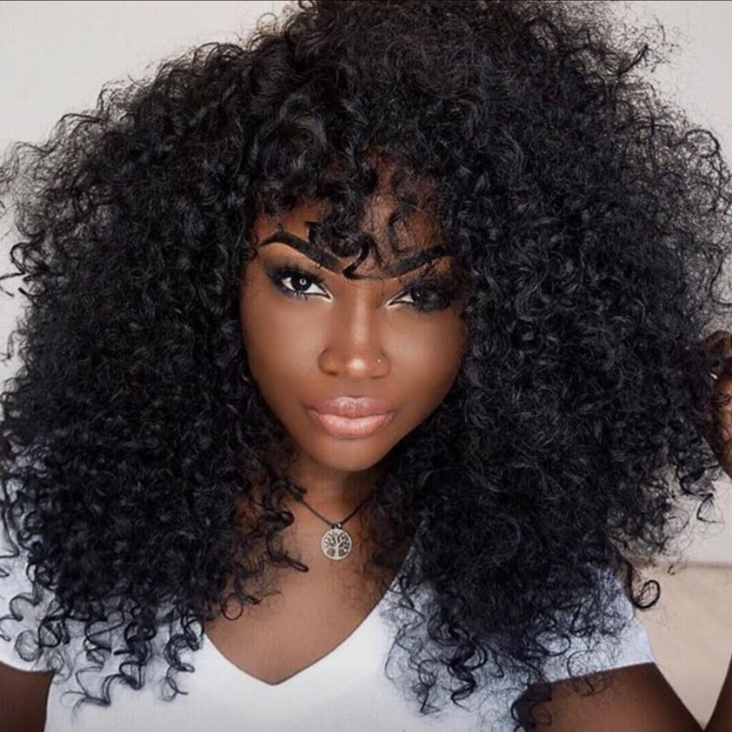 Curly wigs