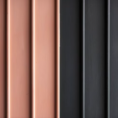 Outside wood siding