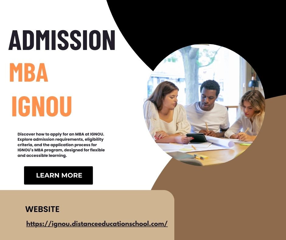 IGNOU MBA Admission