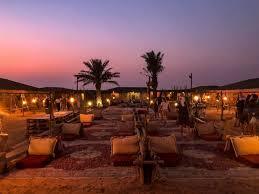 best evening desert safari dubai