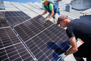 solar panel installation