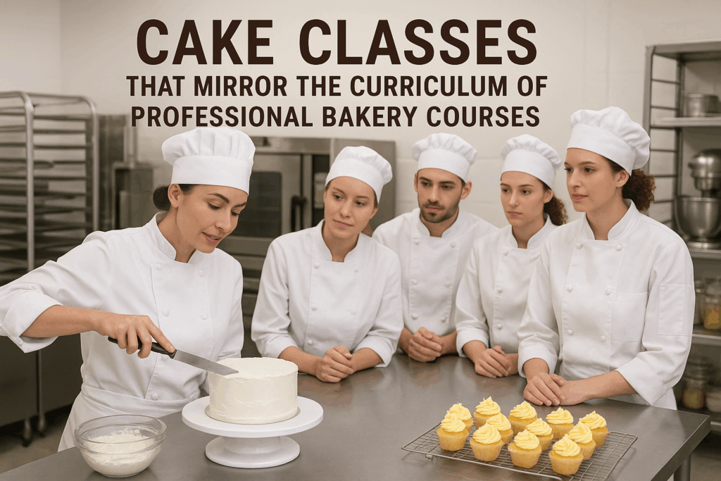 Cake Classes That Mirror the Curriculum of Professional Bakery Courses