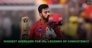 Highest Averages for IPL