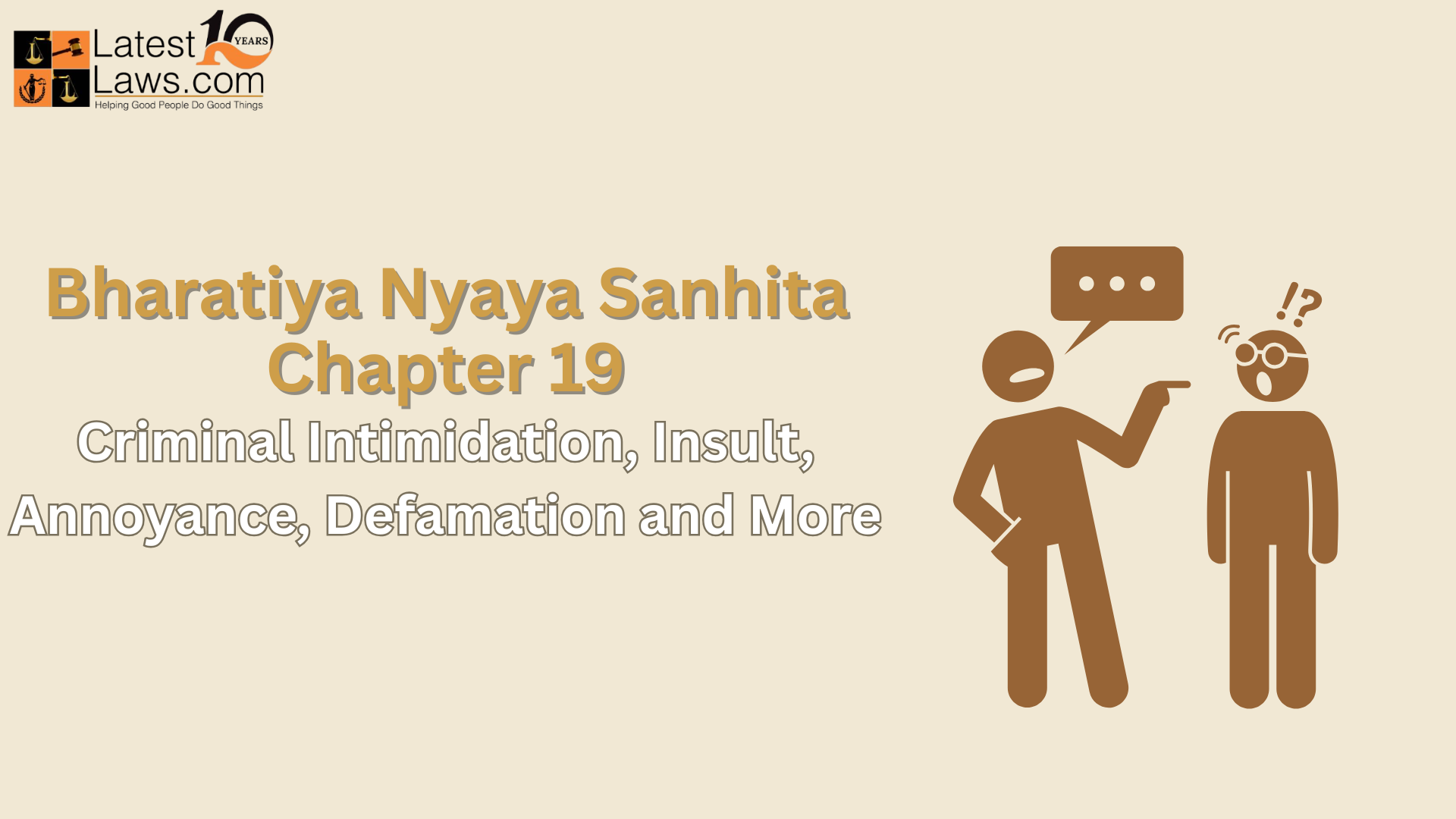 Bharatiya Nyaya Sanhita Chapter 19