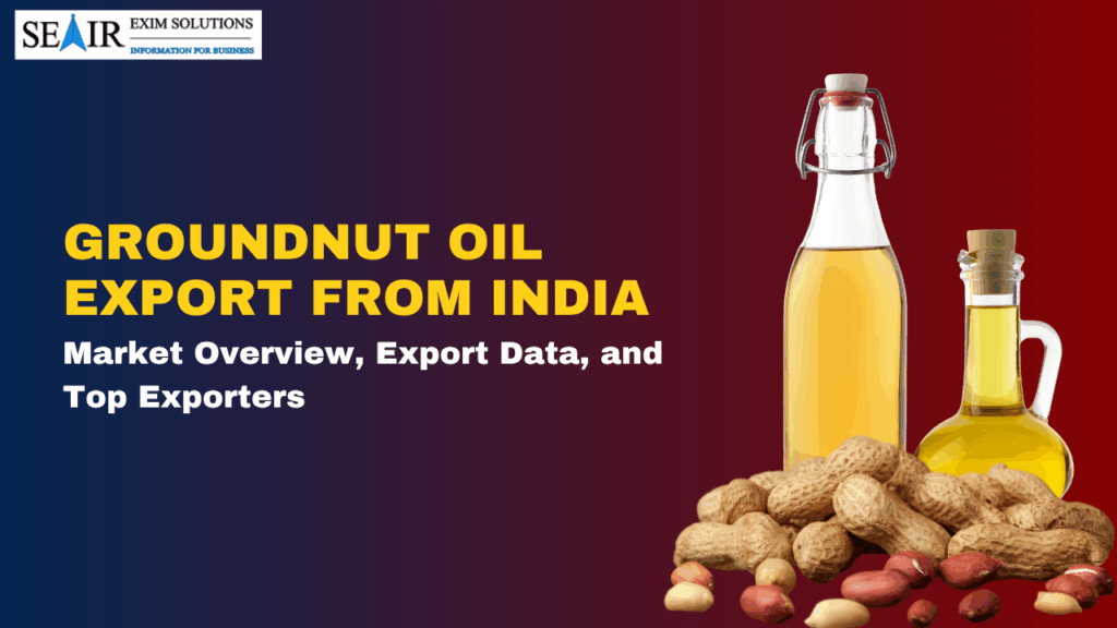 groundnut oil export from india