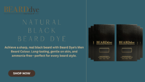 Men Beard Colour – Real Black