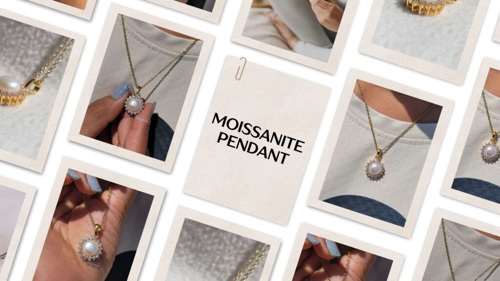 Moissanite Pendant