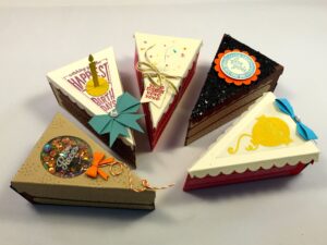 custom cake slice boxes