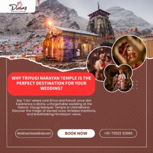 triyuginarayan temple wedding​