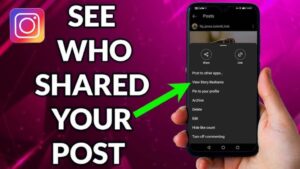 Can You See Who Shared Your Instagram Post