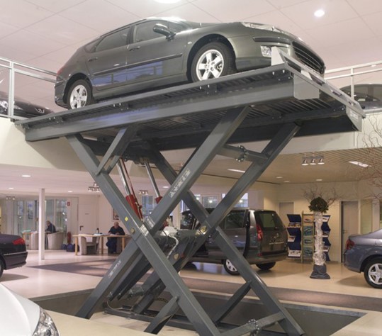 Double Deck Scissor Car Lift