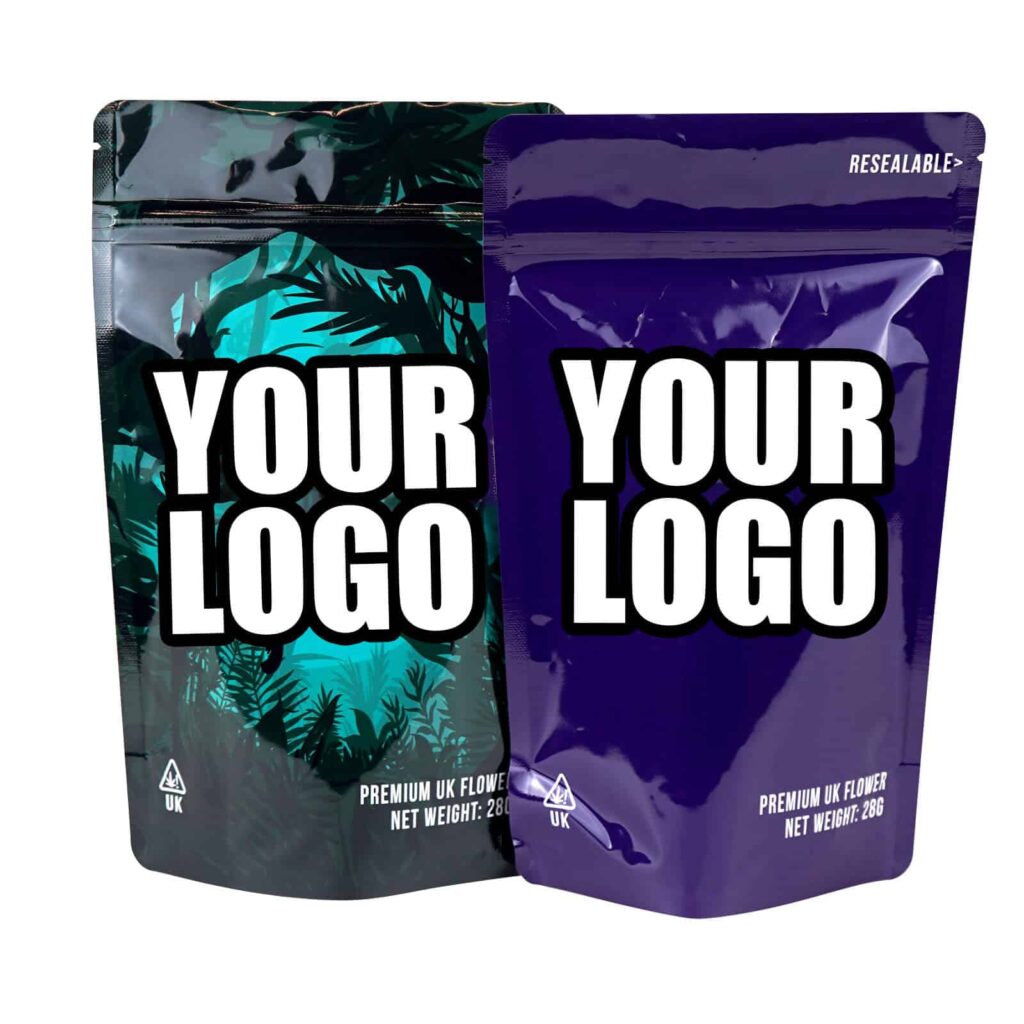 custom printed mylar packaging