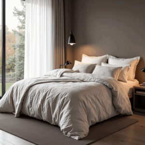 linen bed sheets