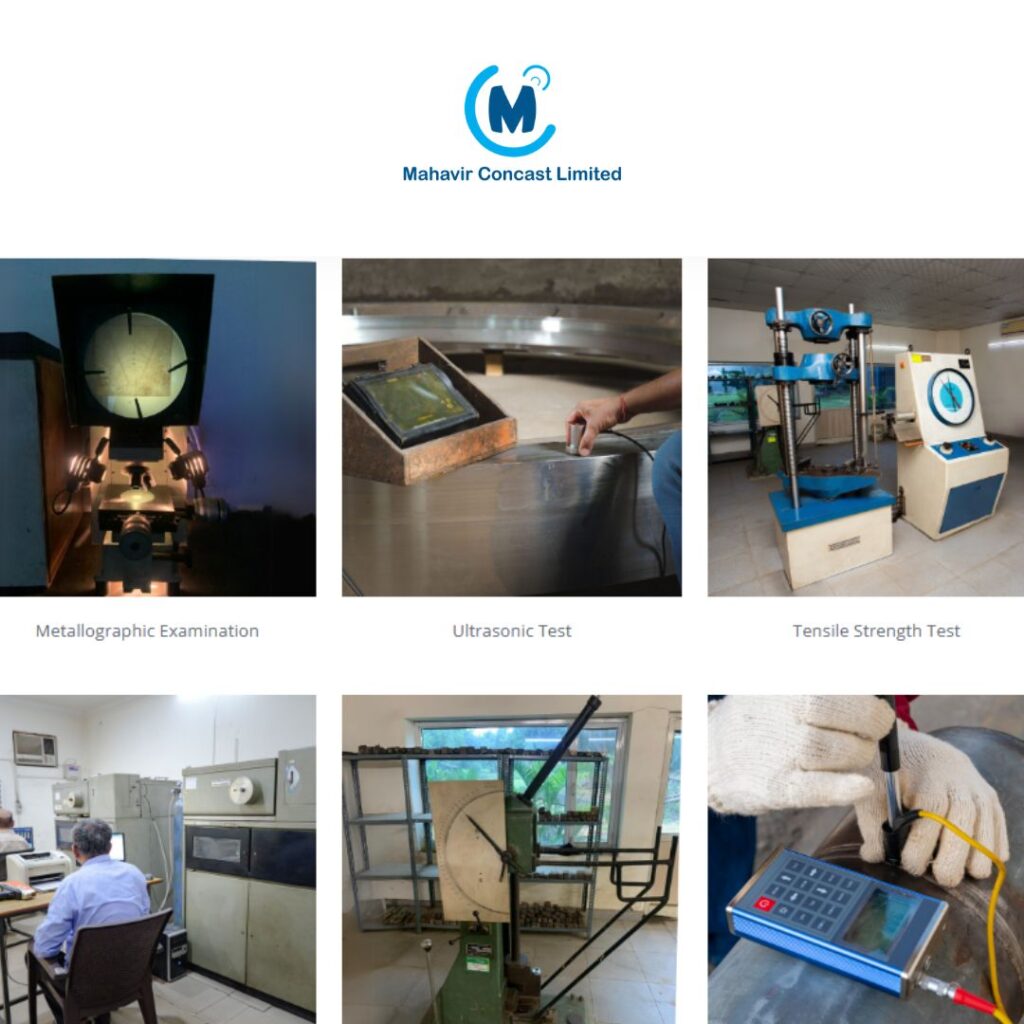 Mahavir Concast, Inspection and Testing in Quality Control, Global Quality Control Services, inspection and testing