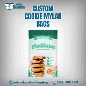 custom cookie mylar bags