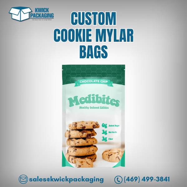 custom cookie mylar bags