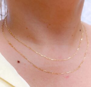 14k yellow gold necklace
