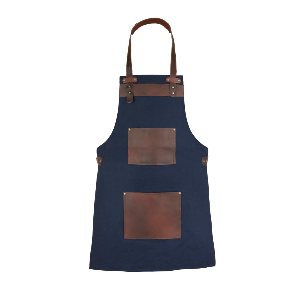 leather bbq apron