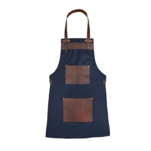 leather bbq apron