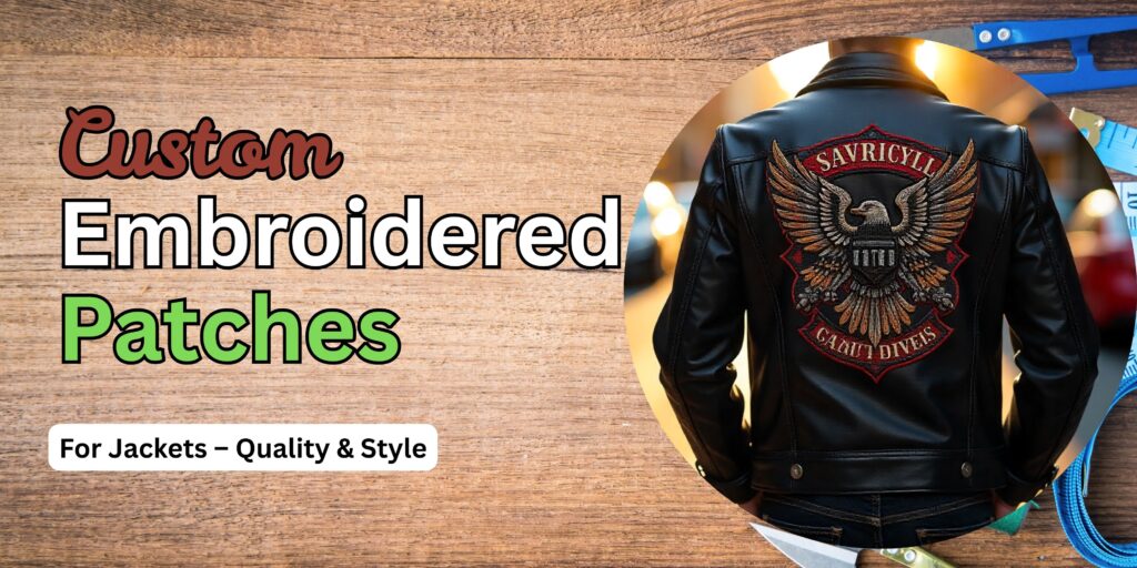 custom embroidered patches for jackets