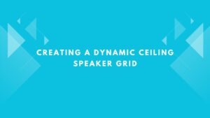 Ceiling Speaker Grid