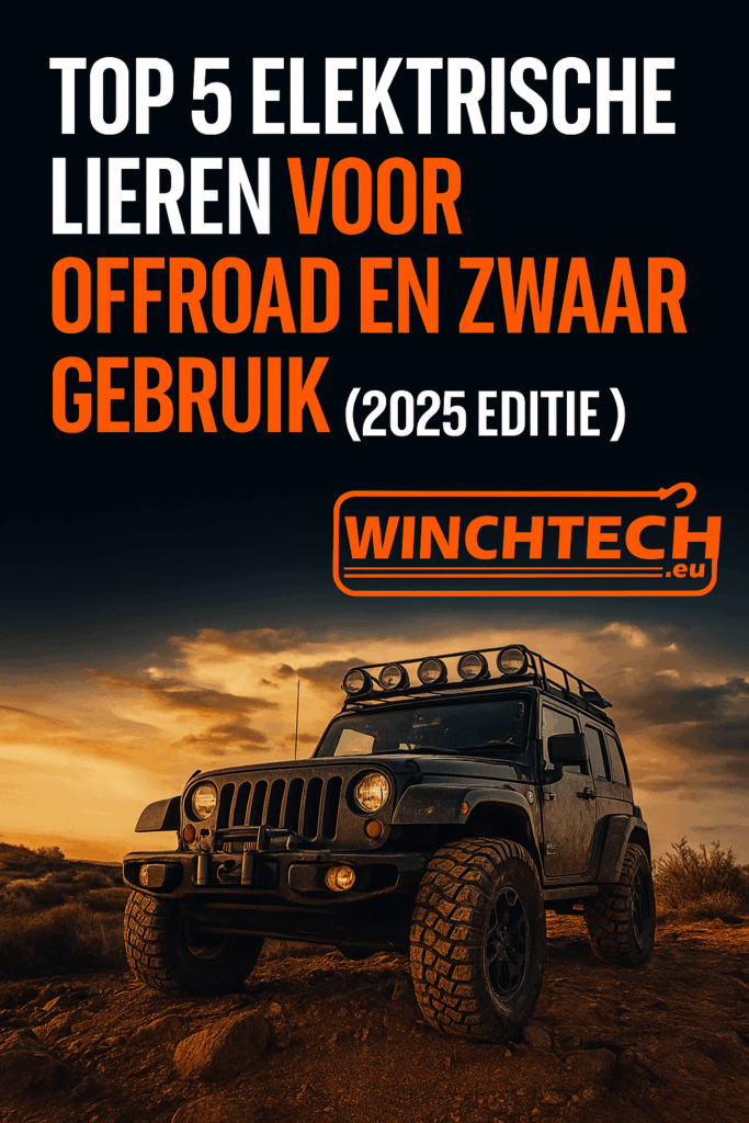 Top 5 Elektrische Lieren voor Offroad en Zwaar Gebruik (2025 Editie)