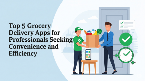 Top 5 grocery delivery apps