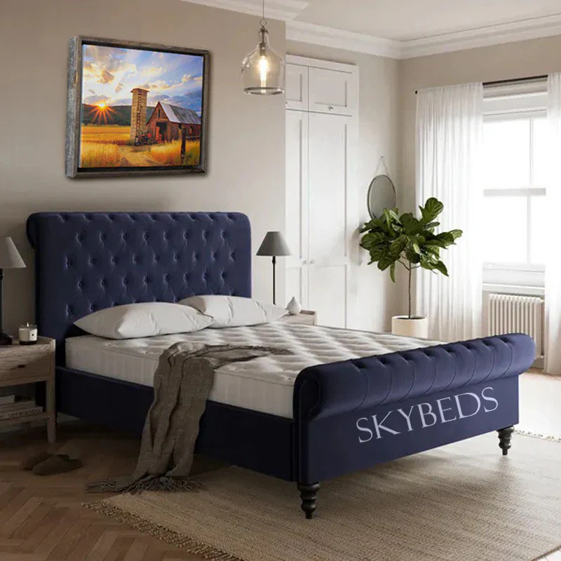 sleigh beds king size