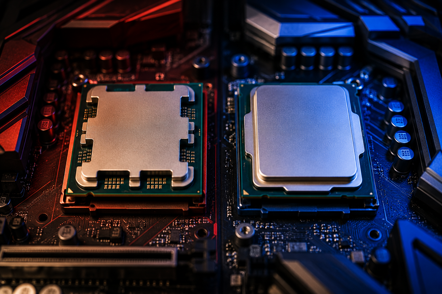 AMD vs Intel gaming CPU comparison
