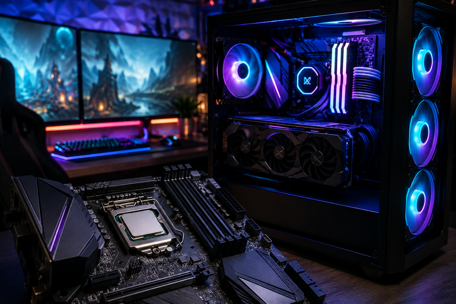What is the best CPU for gaming modern gaming PC processor setup